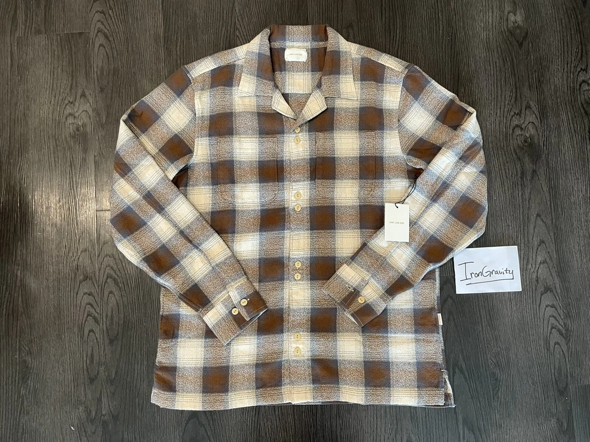 NWT Aimé Leon Dore ALD Leisure Shirt Plaid Size L Large