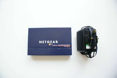 Netgear ProSafe 8 Port 10100Mbps Fast Ethernet Switch FS108 v2