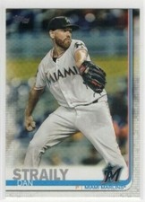 Dan Straily 2019 Topps Series 1 Baseball Base Common #325 Miami Marlins