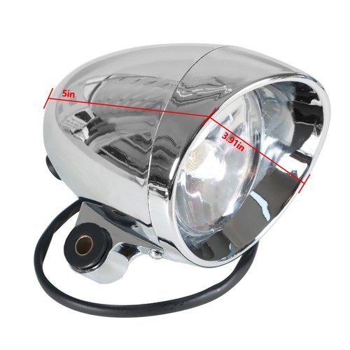Motorcycle Chrome Passing Driving Spot Fog Lamp Turn Signal Light For - Bild 5 von 9