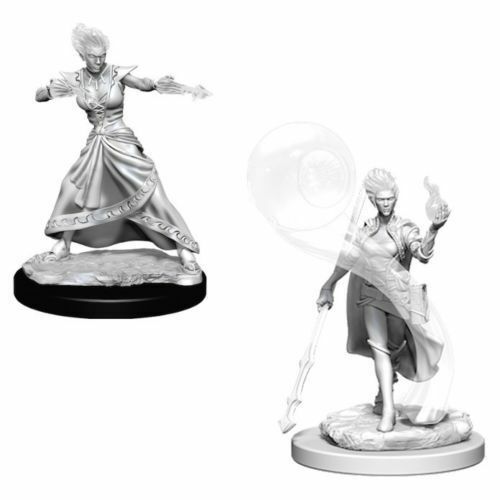Fire Gensai Female Wizard - Nolzur's Maravillosas Miniaturas Sin Pintar D&D WZK73336 - Imagen 1 de 1