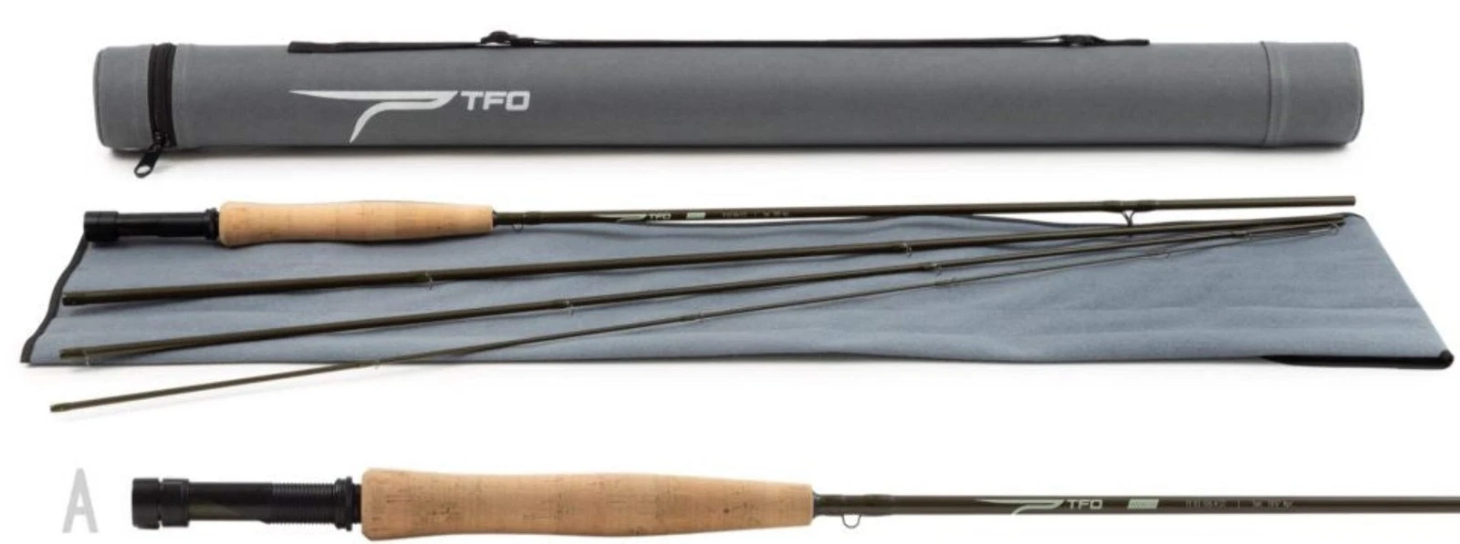 TFO Stealth Series Fly Fishing Rod+FREE 12 hand selected Euro style flies
