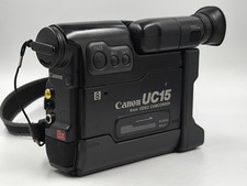 Canon UC15 E 8x Zoom Video Camera Not Tested