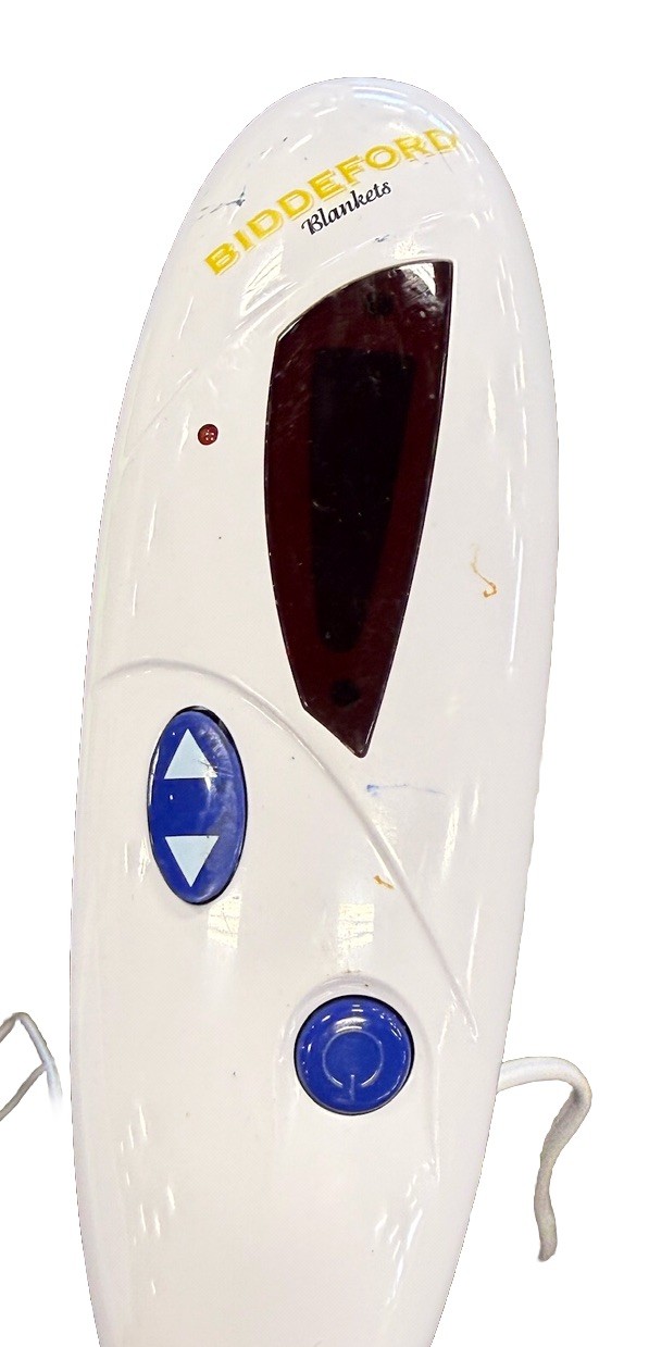 Biddeford TC13B1-T Electric Blanket Digital Heat Controller 4 Prong White OEM