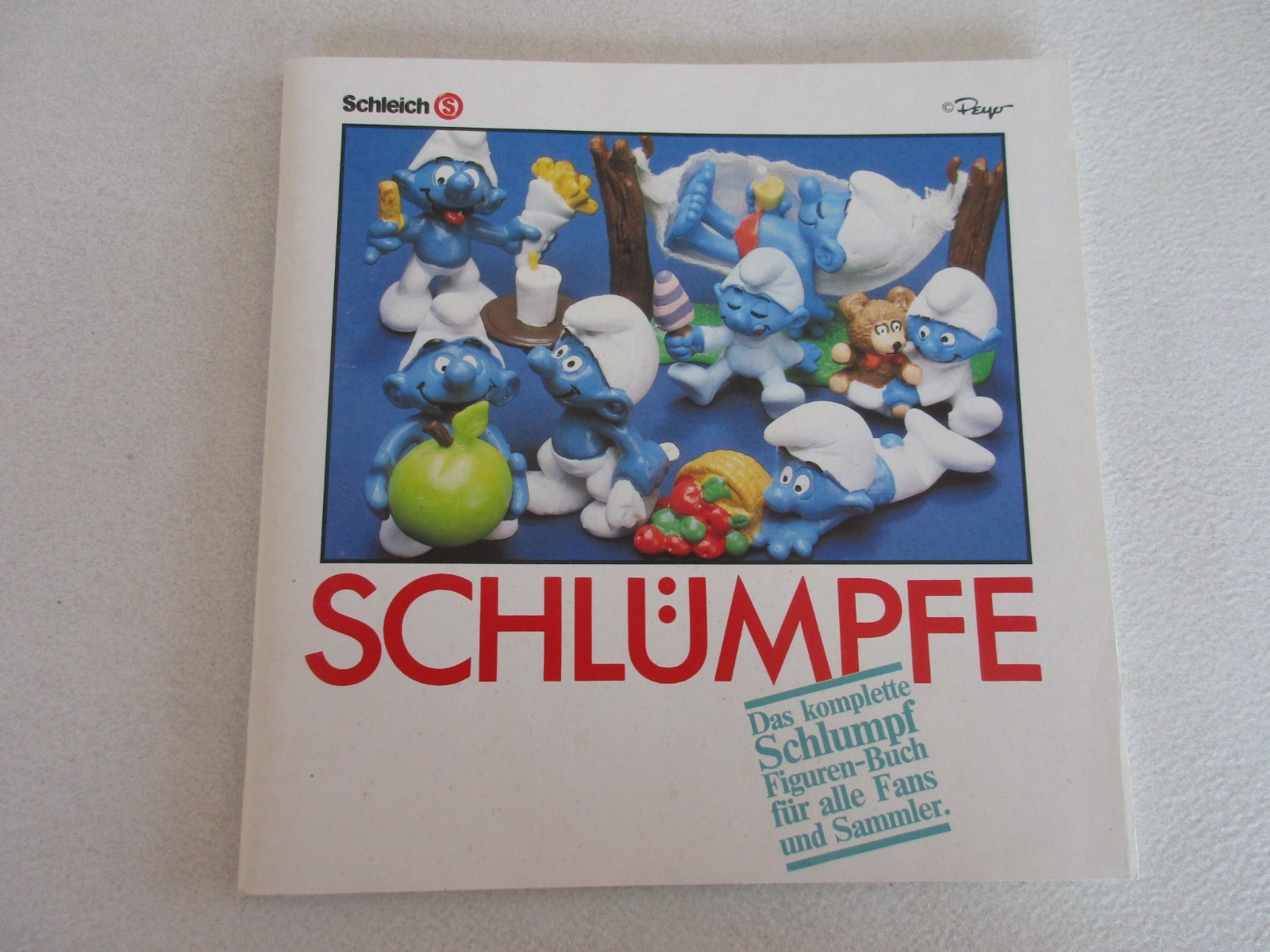 Schtroumpfs Schlumpfe Schleich catalogue allemand figurines
