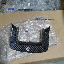 Carbon Fiber Steering Wheel Cover Trim For Land Rover Range Rover Sport SVR L494