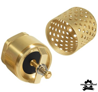 For Irrigation and Water Pump Systems 2'' One-Way Foot Valve w Mesh Strainer