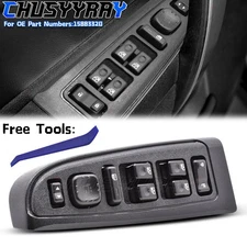 15883320 Driver Side Master Power Window Switch with Panel Assembly Compatible