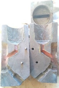 Erico CADWELD #2 AWG SOL to 1 1/2 - 4 Inch Vert VSC1TV3C Exothermic Welding Mold