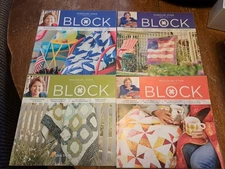 Lot of 4 Missouri Star Quilt Co. Block Idea Books Vol. 1 Issues 3 4 5 & vol. 2-3