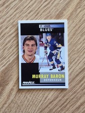 1991-92 Pinnacle French #204 Murray Baron