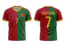 Portugal mesh jerseys, Unisex jerseys for fan world cup 2026 NEW P259