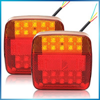 Led RüCkleuchten 12V 5 Funktionen E-GeprüFt FüR Pkw Lkw Traktor 2 StüCk