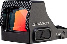 Vortex Optics Defender CCW Micro Red Dot Sight 6 MOA MRDS Reticle Black