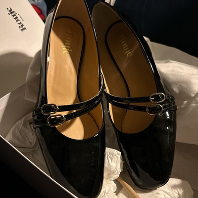 Rouje Paris Womens Black ballet Size