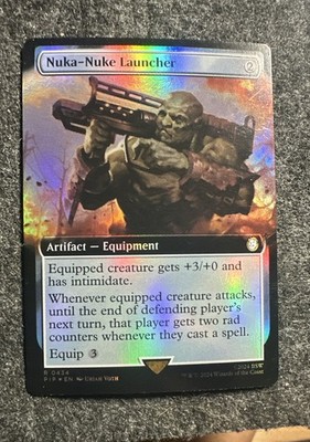 Nuka-Nuke Launcher (Extended Art) Universes Beyond: Fallout Foil