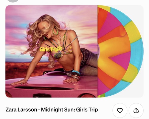 Zara Larsson Midnight Sun Girls Trip Limited Vinyl Blood Records INHAND prezzo ebay