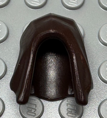 Dark Brown Hood, Headgear Basic For LEGO  Minifigures Jedi Star Wars LOTR Castle