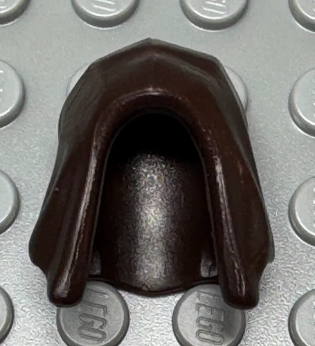 Dark Brown Hood, Headgear Basic For LEGO® Minifigures Jedi Star Wars LOTR Castle