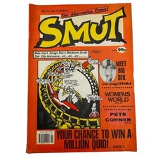 Vintage Smut - Issue no. 8. U.K. Adult Alternative Comic Funny Magazine