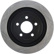 Stoptech 126.61109sr Rear Right Slotted Brake Disc Rotor For 15-20 Ford Mustang