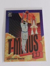 2021-22 Panini Donruss Optic Anthony Davis T-Minus 3, 2, 1 Purple Prizm #4