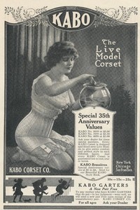 Magazine Ad - 1916 - KABO Corset Co., New York