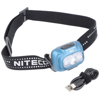 Nitecore NU31 ultraleichte Stirnlampe mit 3 Lichtquellen, max. 550 Lumen, 3 Gehä