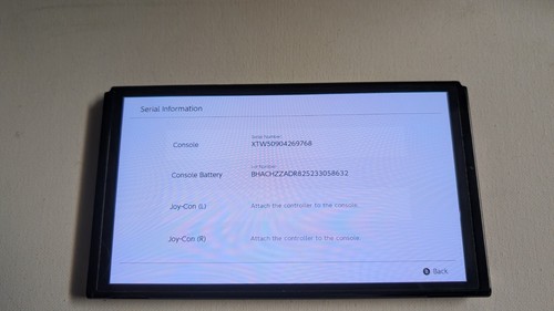 Nintendo Switch OLED Tablet Only - W/Flaws FOR PARTS/WORKING READ