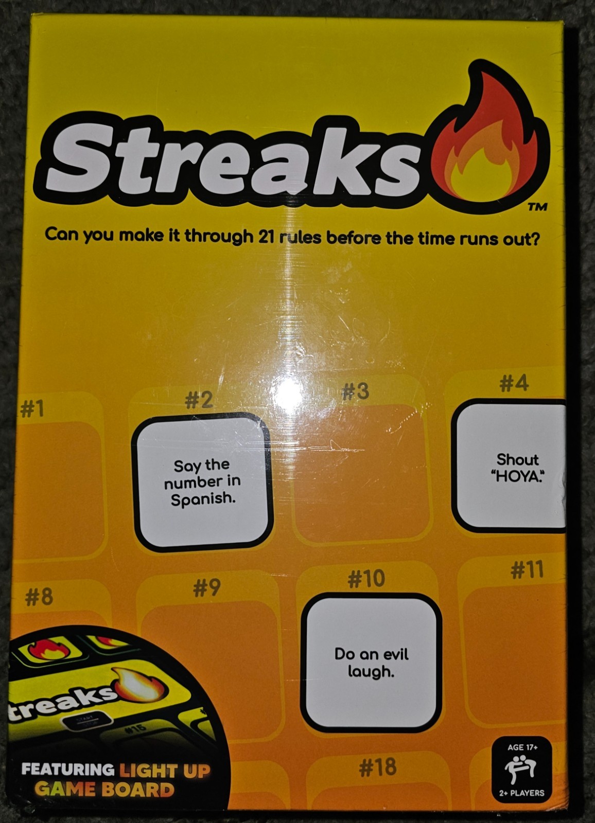 S Streaks Board Game - New / Sealed Fast Shipping!