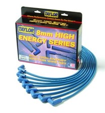 Taylor 64602 High Energy Spark Plug Wires 8mm Bluehei 90 Deg. For 72-88 Sbc