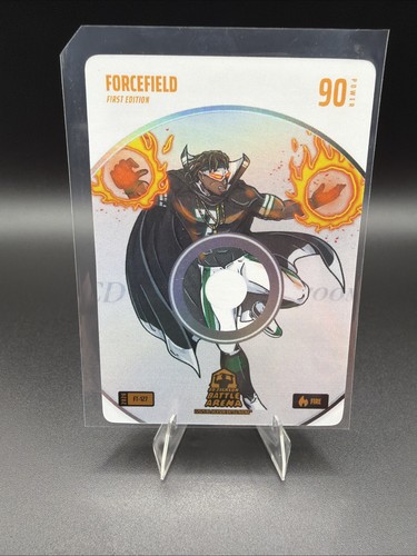 FORCEFIELD Justin Fields 2026 Bo Jackson Battle Arena Alpha #FT-127 Fire Tracks