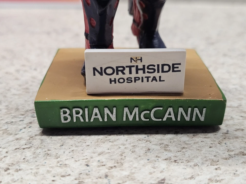 Brian McCann Atlanta Braves MLB 2021 SGA Bobblehead NIB - Image 3 of 4