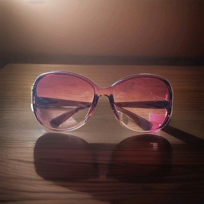 Marysia Designs Amber Oversized Oval Sunglasses Beach Driving Party Club New 