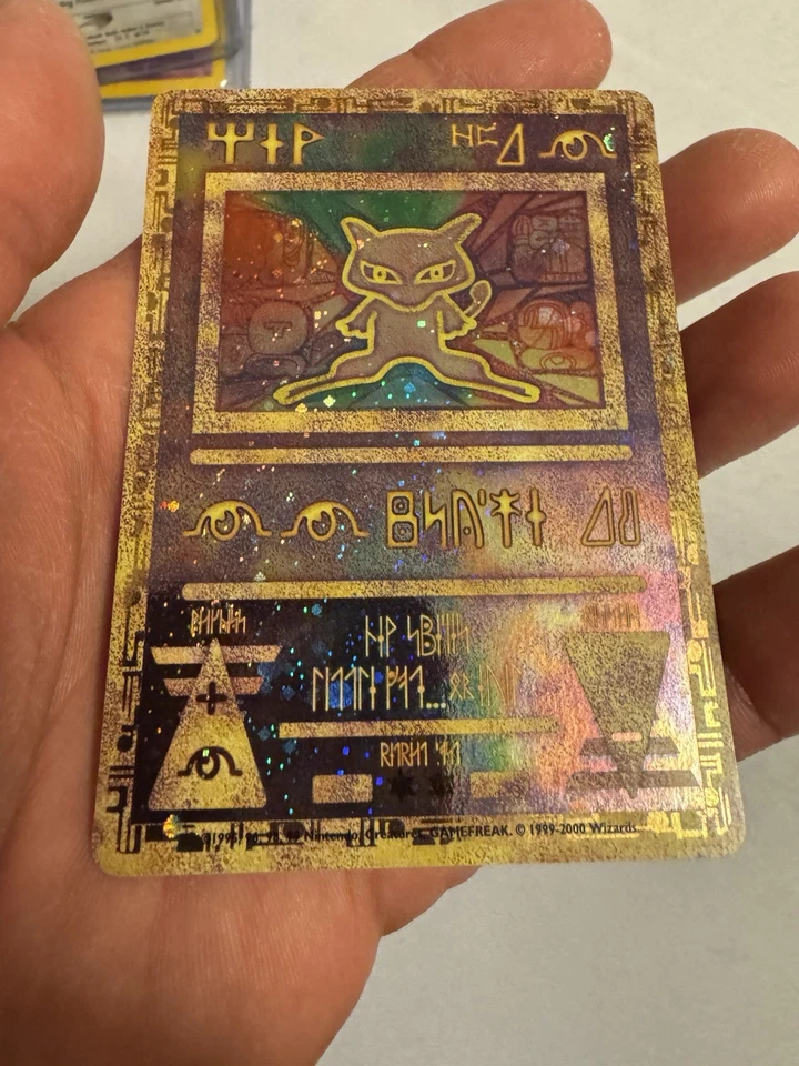 2000 Pokemon - Ancient Mew Holo Promo - Pokemon The Movie 2000 The Power of One - Image 4 of 4