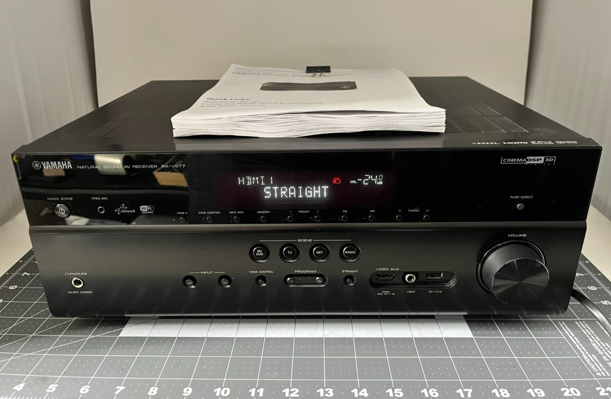 Yamaha RXV477 5.1 Network AV Receiver for sale online | eBay