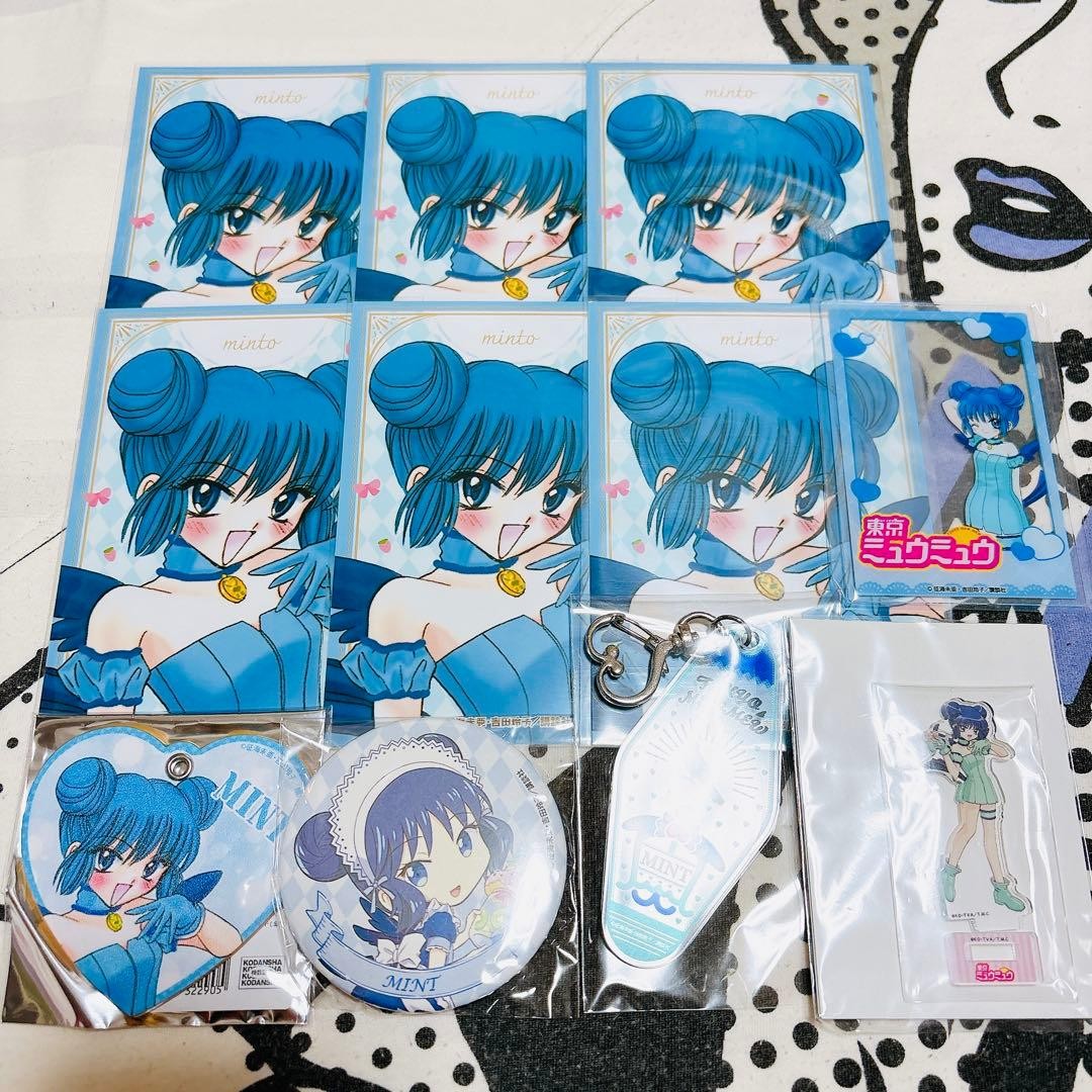Mew Collection Set Tokyo Mew Mew Original & Old Anime Mew Mint Goods Set | eBay