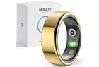 NEW Gold Smart Ring Size 13 Health Monitor Titanium Alloy Activity Tracker Herz