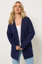 Image of Yours Curve Plus Size Womens Knitted Cardigan