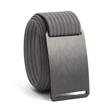 GRIP6 Gunmetal Belt: Durable Belts for Men & Women, Versatile Nylon Tactical