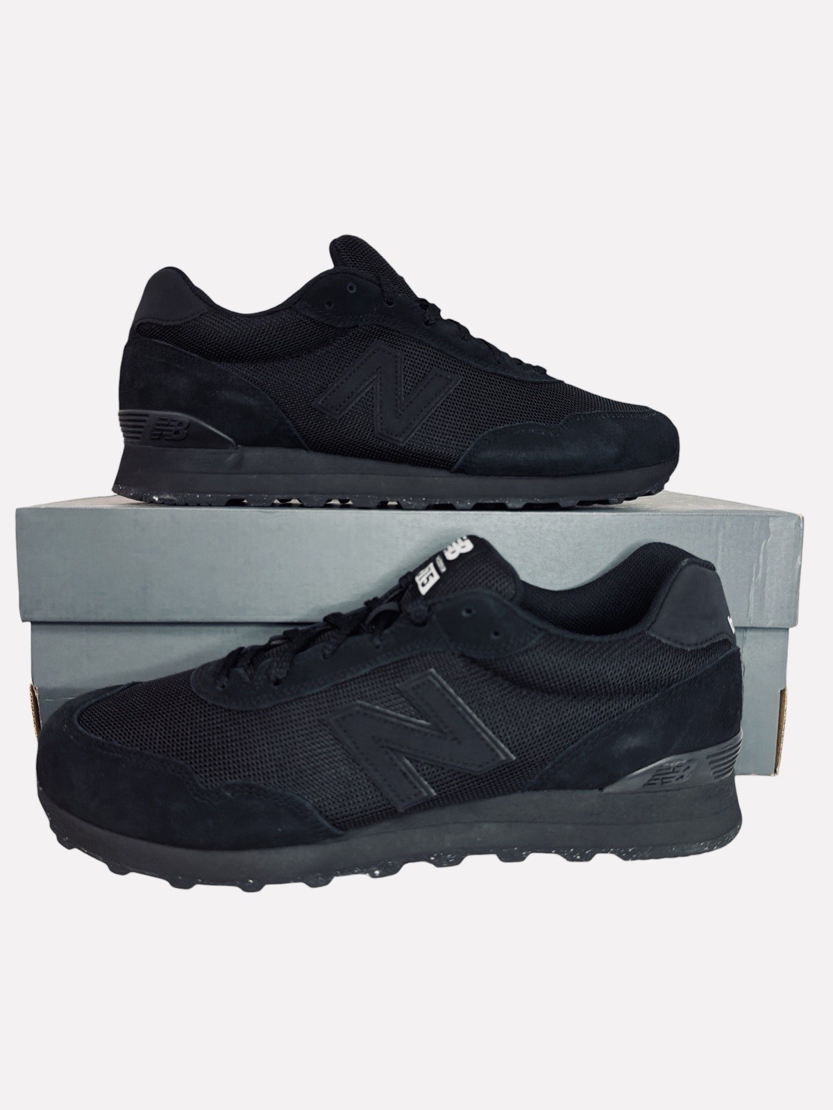 New Balance Men's 515 V3 Sneaker Athletic Shoes Black/Black Size 11