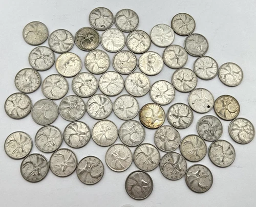 $13 Face Pre-1968 Canada Quarter 80% Silver Canadian 25c Coin - UNSEARCHED