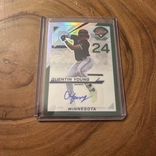 2025 Panini Prospect Edition Quentin Young Green Prizm Auto #152
