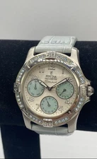 Festina Several 35mm WR330ft Chrono M.O.P. Dial Women's Quartz Wristwatch
