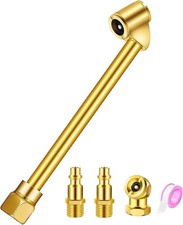 Heavy Duty Dual Head Air Chuck 14 Npt Tire Fill Kit For Inflator Compresso Heavy Duty Dual Head Air Chuck 14 Npt Tire Fill Kit For Inflator Compresso