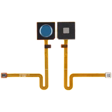 Fingerprint Reader With Flex Cable Compatible With LG Q60 (New Moroccan Blue)