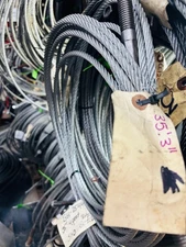 LIFT CABLES FOR 2 POST CAR LIFT 35'FT 3''