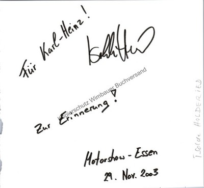 Original Autogramm Isolde Holderied /// Autogramm Autograph signiert sign 340201