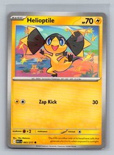Helioptile 063/217 Ascended Heroes Non-Holo Pokemon TCG Card NM 2026 ASC English