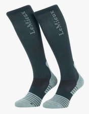 LeMieux Performance Socks - Petrol